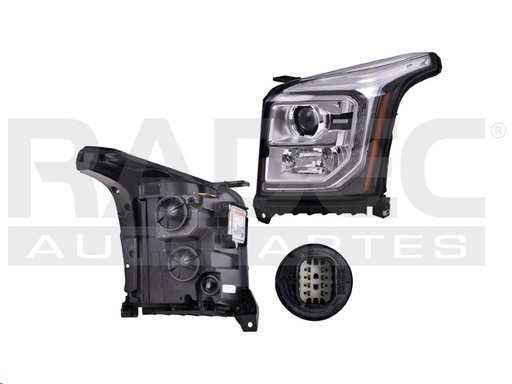 [019-0651-13] FARO CV YUKON 15-20 C/FOCO XENON C/LUZ DE DIA C/FOCO DEPO IZQ