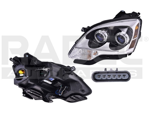 [019-0664-01] FARO CV ACADIA 07-12 C/FOCO HALOGENO DEPO IZQ