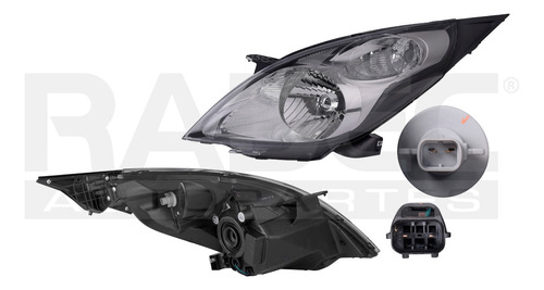 [019-0666-09] FARO CV SPARK 13-17 LINEA ANTERIOR MANUAL P/FOCO HALOGENO S/FOCO DEPO IZQ