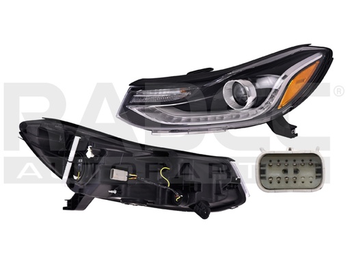 [019-0679-09] FARO CV TRAX 17-20 C/LEDS TYC IZQ