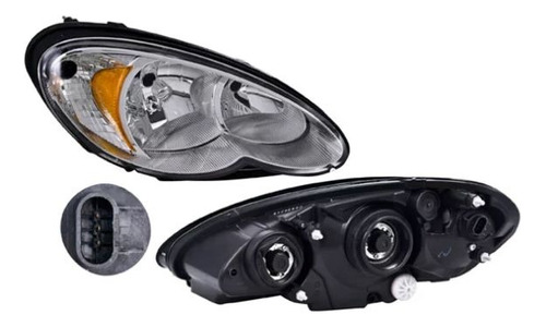 [019-0712-02] FARO CR PT CRUISER 06-10 S/FOCO DEPO DER