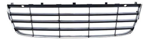 [003-3103-12] REJILLA FASCIA DELANTERA VW BORA 05-10 F/CROMADO CENTRAL
