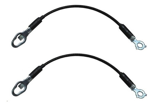 [001-1230-04] CABLES DE TAPA FD RANGER 93-12/COURIER 01-12  JUEGO 44 CM HUSHAN Derecho/Izquierdo   