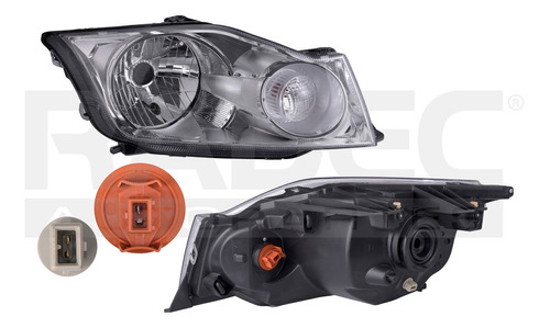 [019-1208-02] FARO FD ECOSPORT 08-12 MANUAL FONDO CROMADO S/FOCO DEPO DER