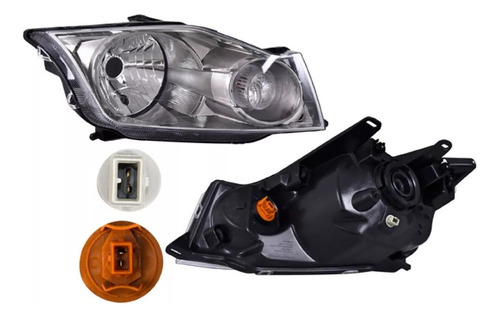 [019-1208-08] FARO FD ECOSPORT 08-12 FONDO GRIS PARA FOCO HALOGENO S/FOCO TYC DER