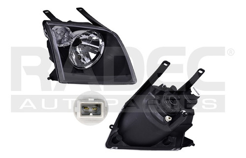 [019-1208-10] FARO FD ECOSPORT 06-07 MANUAL P/FOCO HALOGENO C/CUARTO BLANCO S/FOCO DEPO DER