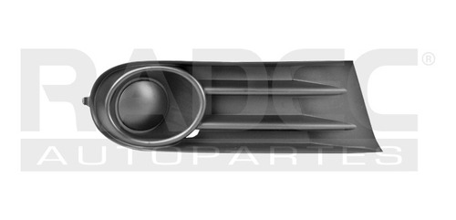 [003-3110-02] REJILLA FASCIA VW GOL 08-12 S/HOYO P/FARO ARGENTIAN DER