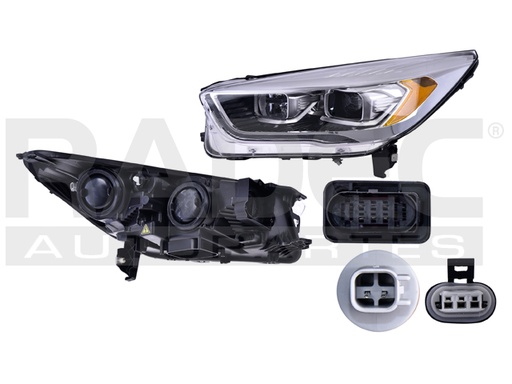 [019-1209-35] FARO FD ESCAPE 17-19 P/FOCO XENON TYC IZQ