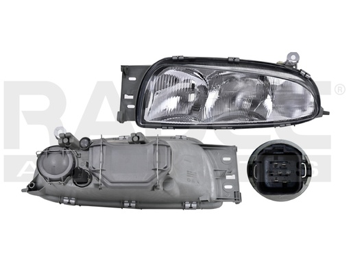 [019-1217-07] FARO FD FIESTA 97-99 MANUAL P/FOCO HALOGENO S/FOCO DEPO IZQ