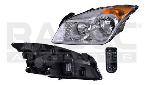 [019-1217-19] FARO FD FIESTA 08-10 4 PUERTAS P/FOCO HALOGENO S/FOCO DEPO IZQ