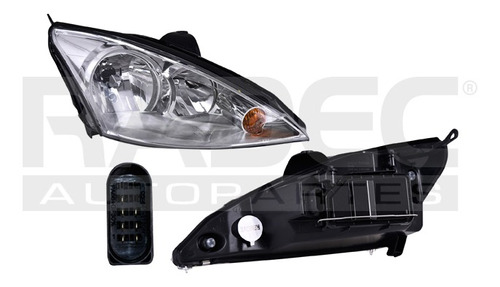 [019-1219-02] FARO FD FOCUS 05-07 MANUAL/ELECTRICO P/FOCO HALOGENO S/FOCO DEPO DER