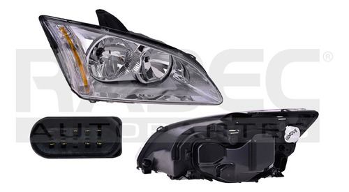 [019-1219-08] FARO FD FOCUS 07-08 4 PUERTAS MANUAL/ELECTRICO P/FOCO HALOGENO S/FOCO DEPO DER
