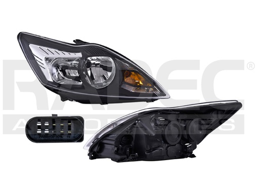 [019-1219-22] FARO FD FOCUS 09-11 MANUAL FONDO NEGRO S/FOCO DEPO DER