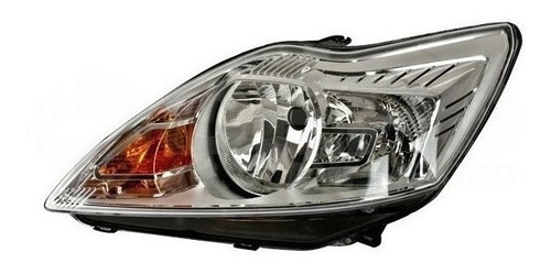 [019-1219-25] FARO FD FOCUS 09-11 MANUAL FONDO CROMADO S/FOCO DEPO IZQ