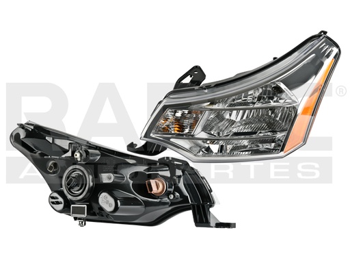 [019-1219-49] FARO FD FOCUS 08-11 AMERICANO FONDO CROMADO S/FOCO DEPO IZQ