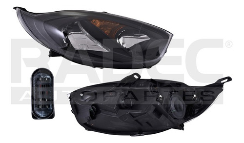 [019-1224-00] FARO FD IKON 11-12 MANUAL 4 PUERTAS FONDO NEGRO P/FOCO HALOGENO S/FOCO DEPO DER