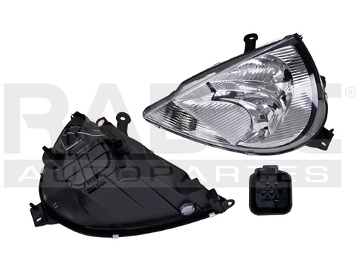 [019-1225-01] FARO FD KA 01-08 P/FOCO HALOGENO C/CUARTO BLANCO S/FOCO DEPO IZQ