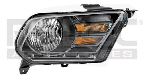 [019-1228-26] FARO FD MUSTANG 10-12 FILO CROMADO P/FOCO HALOGENO S/FOCO DEPO DER