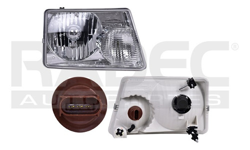 [019-1230-04] FARO FD RANGER 01-04/01-11 AMERICANO P/1 CUARTO LISO S/FOCO DEPO DER