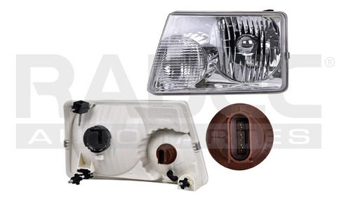 [019-1230-05] FARO FD RANGER 01-04/01-11 AMERICANO P/1 CUARTO LISO S/FOCO DEPO IZQ