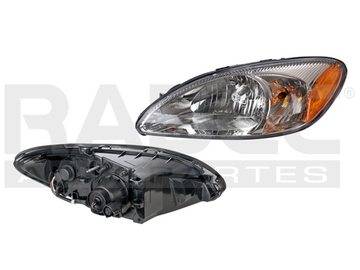 [019-1233-21] FARO FD TAURUS 00-07 FONDO CROMADO C/FOCO DEPO IZQ