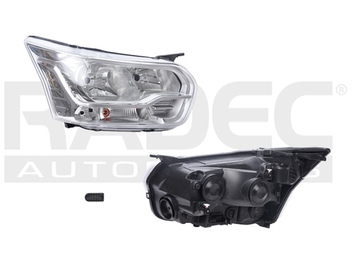 [019-1245-04] FARO FD TRANSIT 14-16 ELECTRICO C/MOTOR FONDO CROMADO S/FOCO DEPO DER