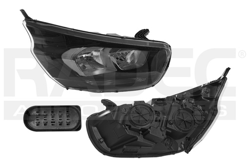 [019-1245-22] FARO FD TRANSIT VAN 18-22 ELECTRICO C/MOTOR S/FOCO DEPO DER