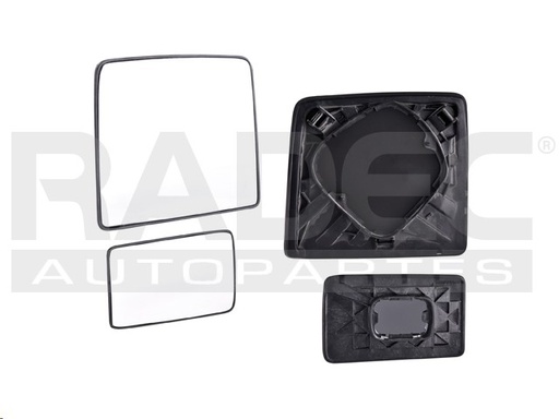 [001-1232-00] LUNA ESPEJO FD SUPER DUTY 08-16 2 PIEZAS DER