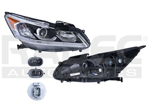 [019-1301-42] FARO HD ACCORD 16-17 4 PUERTAS C/FOCO HALOGENO S/LUZ DE DIA DEPO DER