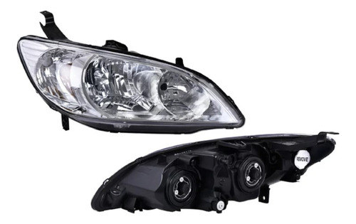 [019-1302-08] FARO HD CIVIC 04-05 2 Y 4 PUERTAS S/FOCO DEPO DER