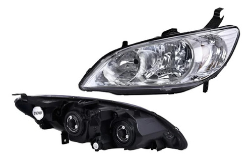 [019-1302-09] FARO HD CIVIC 04-05 2 Y 4 PUERTAS S/FOCO DEPO IZQ