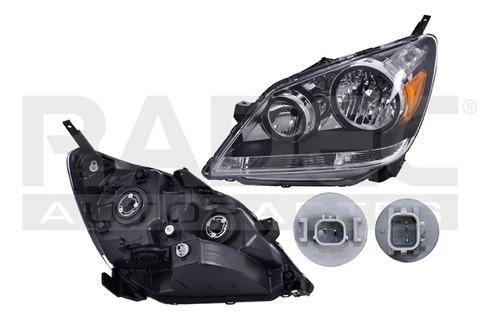 [019-1305-05] FARO HD ODYSSEY 05-07 FONDO NEGRO S/FOCO DEPO IZQ