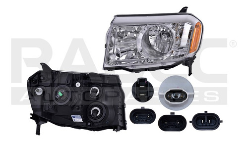 [019-1307-13] FARO HD PILOT 09-11 C/FOCO DEPO IZQ