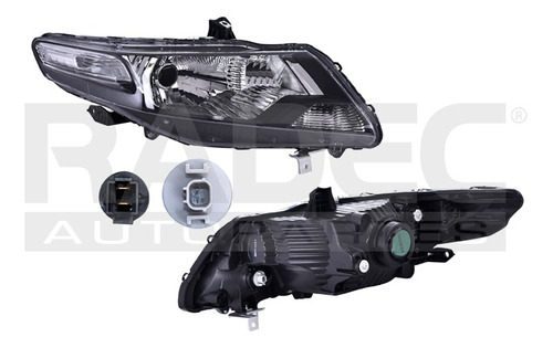 [019-1310-00] FARO HD CITY 10-13 MANUAL/ELECTRICO P/FOCO HALOGENO S/FOCO DEPO DER