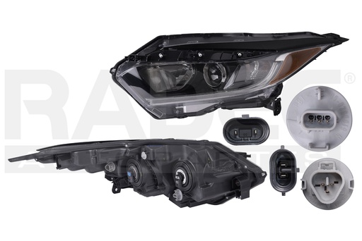 [019-1313-07] FARO HD HR-V 19-22 C/LUZ DE DIA C/FOCO DEPO IZQ