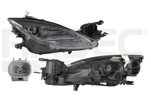 [019-1902-22] FARO MZ 6 09-10 S/FOCO HALOGENO DEPO DER