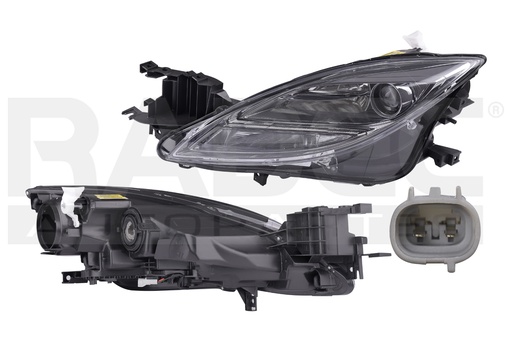 [019-1902-23] FARO MZ 6 09-10 S/FOCO HALOGENO DEPO IZQ