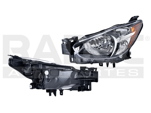 [019-1915-05] FARO MZ 2 16-19 P/FOCO HALOGENO S/FOCO DEPO IZQ