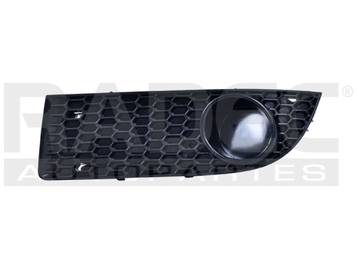 [003-3112-05] REJILLA FASCIA DELANTERA VW JETTA CLASICO 08-15 S/HOYO P/FARO TDI/CITY/EUROPA/TRENDLINE/WOLFSBURG EDITION L4/L5 4/5 CILINDROS 1.9/2.0/2.5L 4 PUERTAS ARGENTINA IZQ