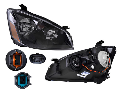 [019-2302-12] FARO NS ALTIMA 05-06 P/FOCO HALOGENO C/FOCO DEPO DER