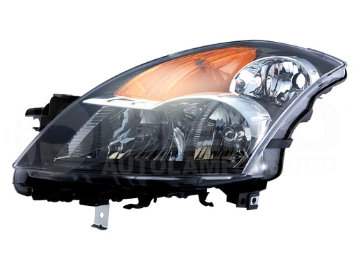 [019-2302-15] FARO NS ALTIMA 07-09 4 PUERTAS P/FOCO HALOGENO C/FOCO DEPO IZQ