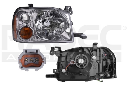 [019-2306-04] FARO NS D22 08-15 MANUAL/ELECTRICO S/CUBIERTA P/FOCO S/FOCO HALOGENO DEPO DER