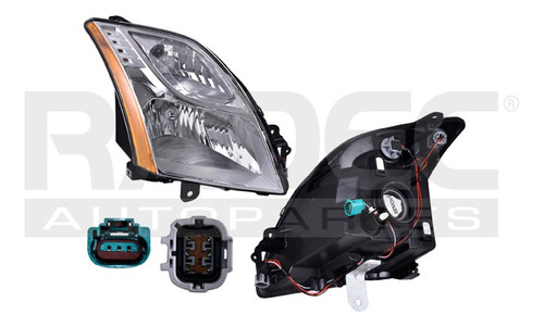 [019-2316-28] FARO NS SENTRA 10-12 MANUAL FONDO CROMADO S/FOCO DEPO DER