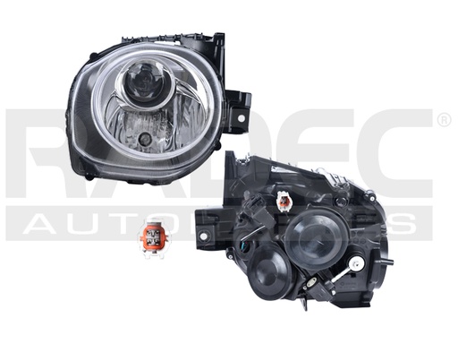 [019-2344-04] FARO NS JUKE 15-17 P/FOCO HALOGENO C/FOCO DEPO DER