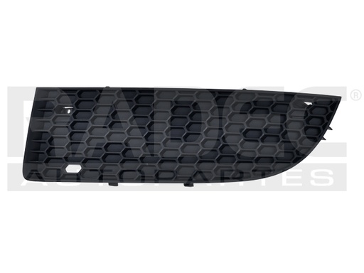 [003-3112-33] REJILLA FASCIA DELANTERA VW JETTA CLASICO 08-15 LISA S/HOYO P/FARO TDI/CITY/EUROPA/TRENDLINE/WOLFSBURG EDITION L4/L5 4/5 CILINDROS 1.9/2.0/2.5L 4 PUERTAS IZQ