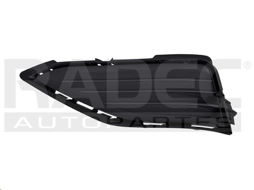 [003-3112-37] REJILLA FASCIA DELANTERA VW JETTA 19-21 S/HOYO P/FARO COMFORTLINE/TRENDLINE/WOLFSBURG EDITION L4 4 CILINDROS 1.4L 4 PUERTAS IZQ