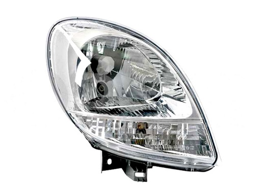 [019-2602-08] FARO RN KANGOO 09-17 ELECTRICO C/CUARTO BLANCO S/FOCO DEPO DER