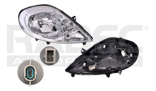 [019-2607-02] FARO RENAULT TRAFIC 07-14 ELECTRICO SIN 