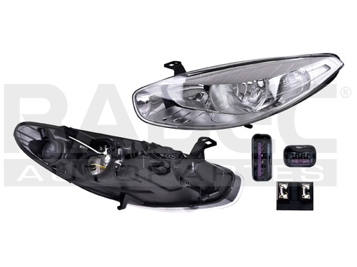 [019-2608-01] FARO RN FLUENCE 11-12 ELECTRICO C/MOTOR P/FOCO HALOGENO S/FOCO DEPO IZQ