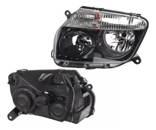 [019-2612-05] FARO RN DUSTER 13-16 MANUAL/ELECTRICO FONDO NEGRO S/FOCO DEPO IZQ